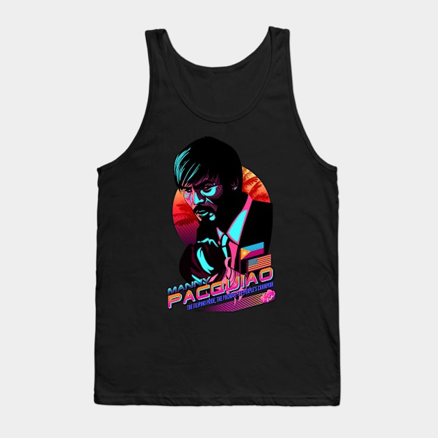 Manny Pacquiao Pinoy Pride Tank Top by GraphicsGarageProject